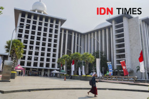 Masjid Istiqlal Sediakan Parkir 24 Jam untuk Jemaat Gereja Katedral